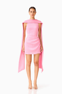 Elliatt Calista Neck Scarf Mini Dress
