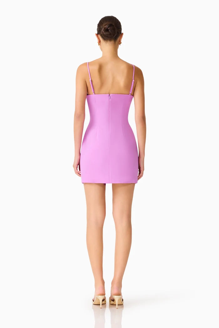 Elliatt Solenne Party Mini Dress in Orchid
