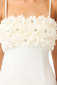 Elliatt Solenne Party Mini Dress in White