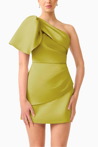 Elliatt Camellin Asymmetric Mini Dress