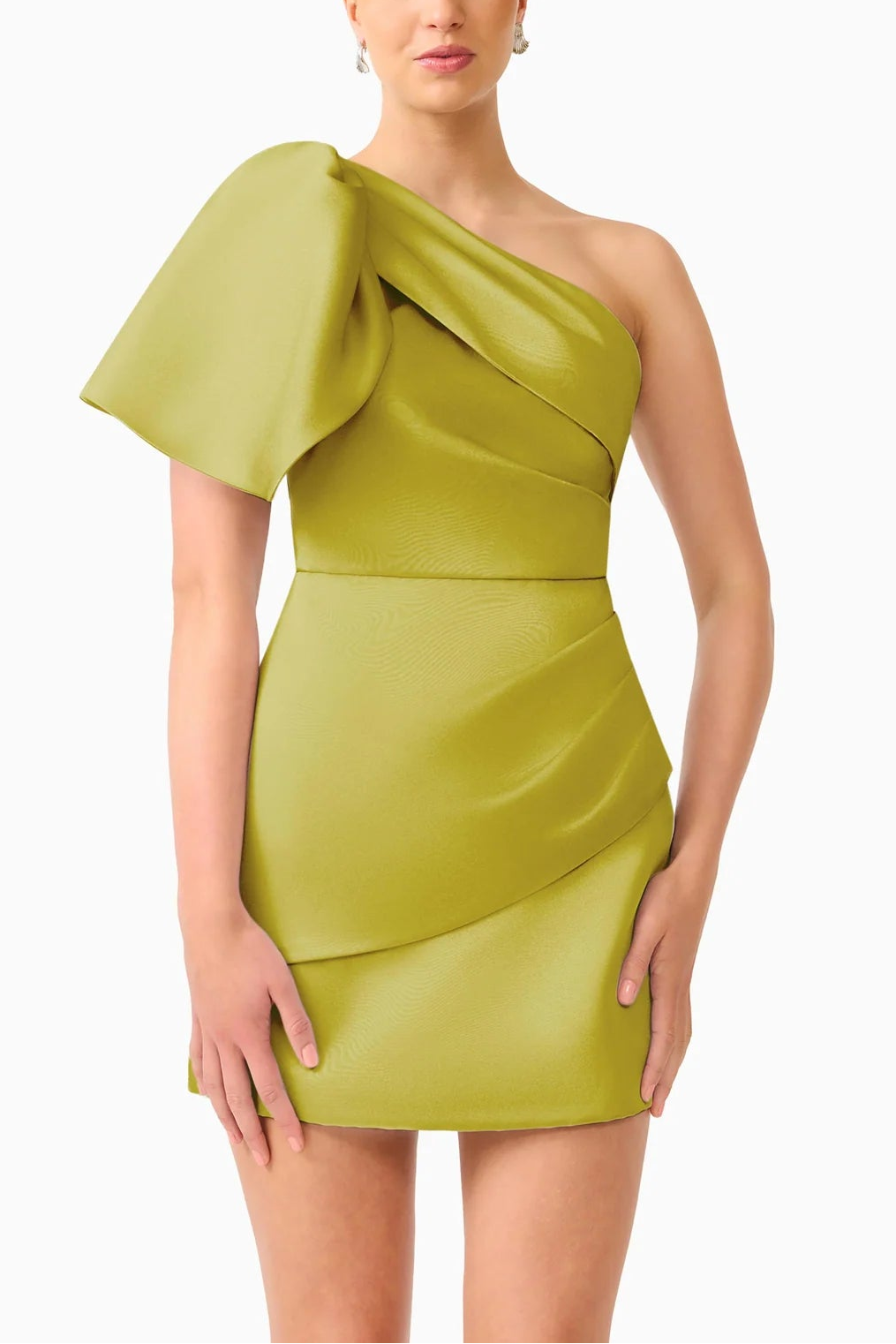 Elliatt Camellin Asymmetric Mini Dress