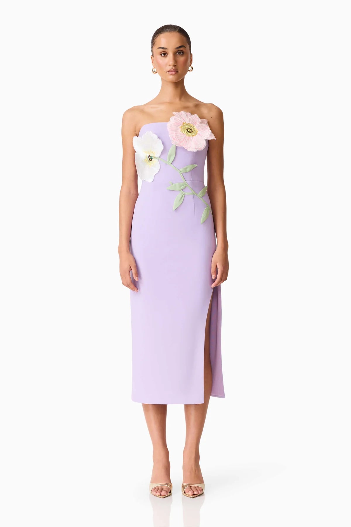Elliatt Hope Strapless Midi Dress