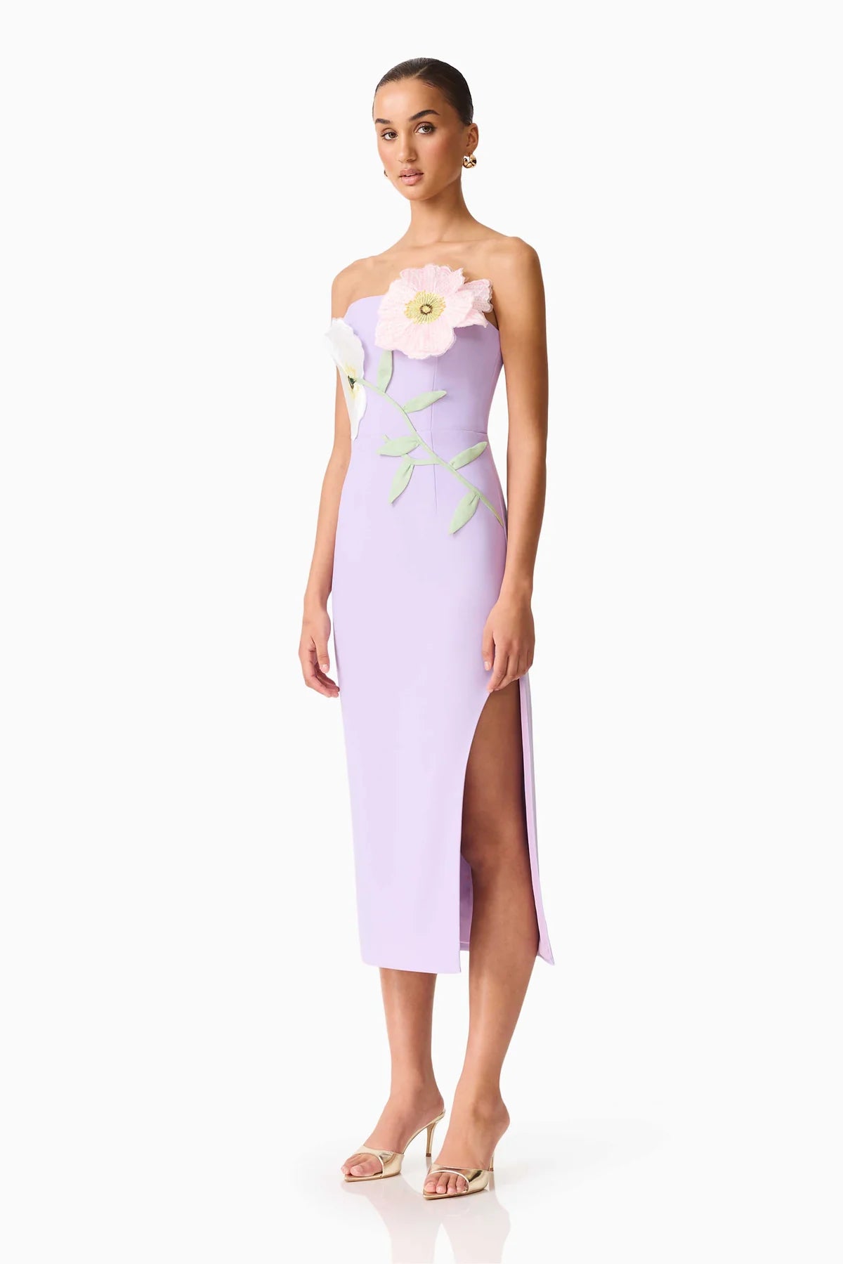 Elliatt Hope Strapless Midi Dress
