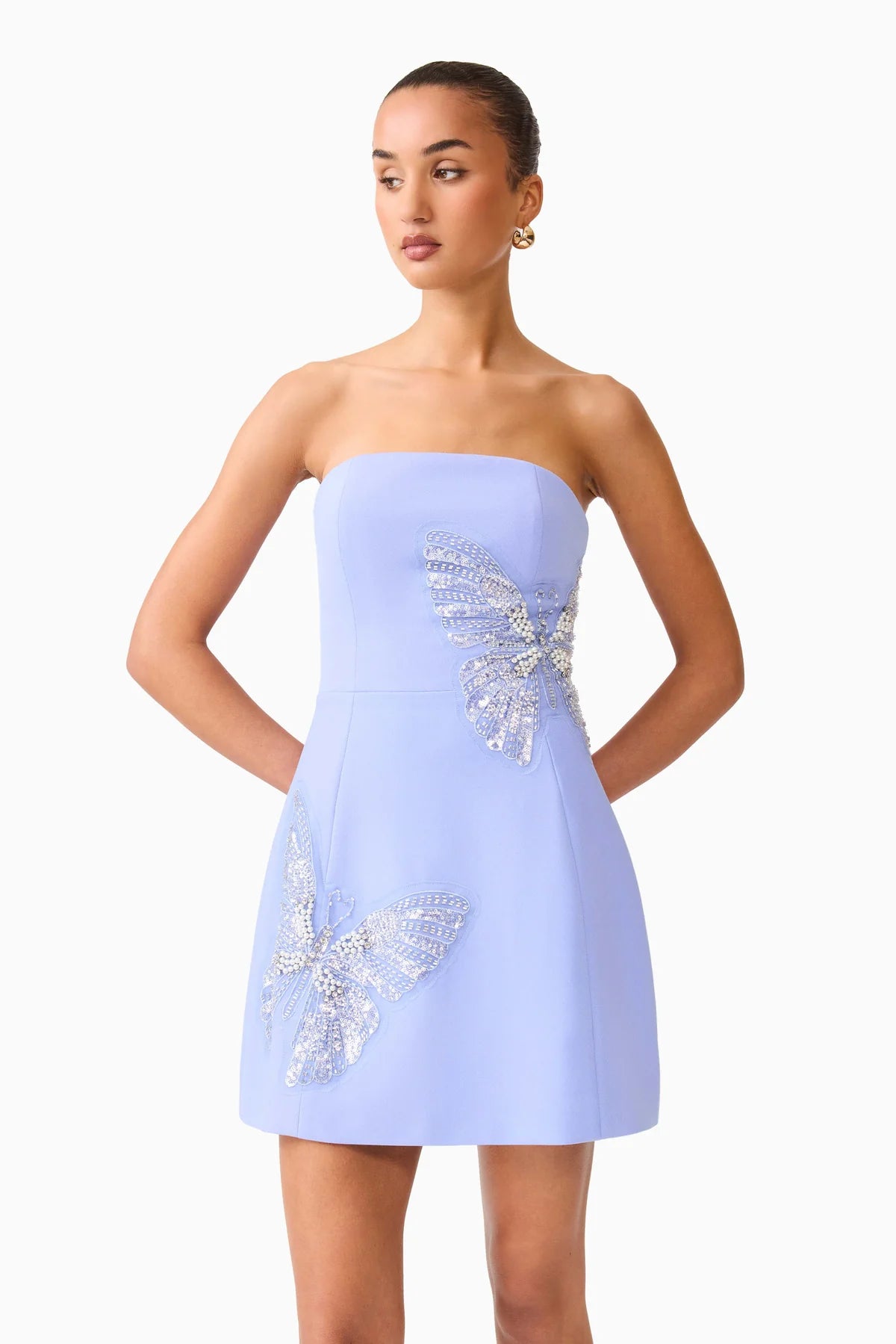 Elliatt Mira Strapless Mini Dress