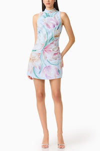Elliatt Priselle High Neck Mini Dress