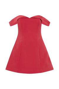 Runaway The Label Ebony Mini Dress in Watermelon