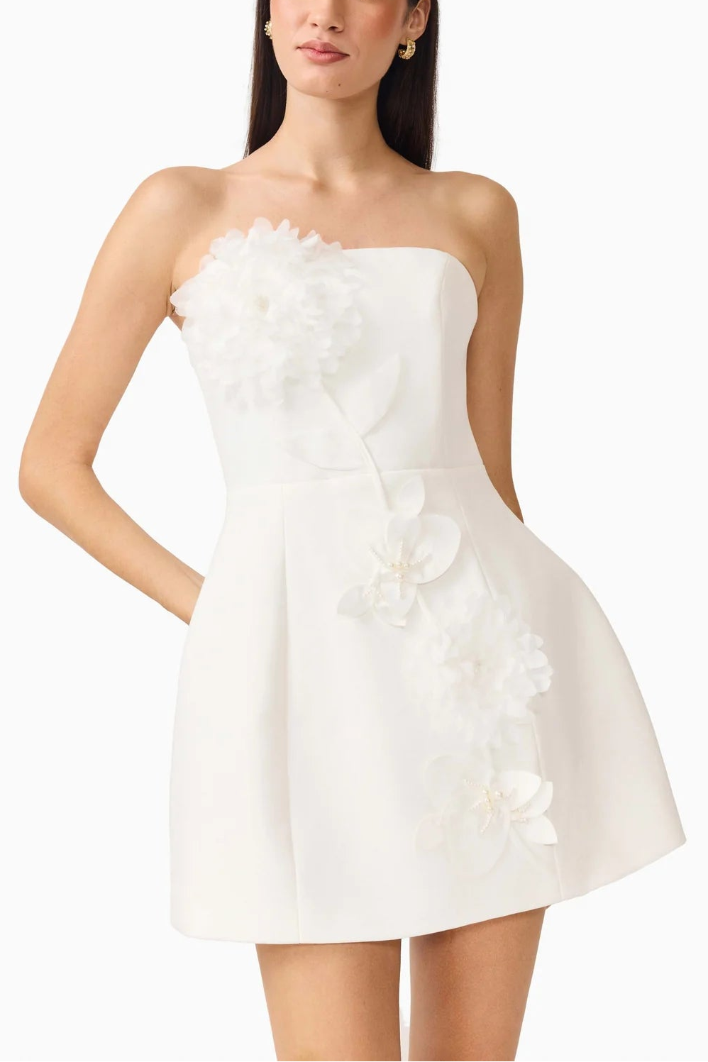 Elliatt Gemma Strapless Mini Dress