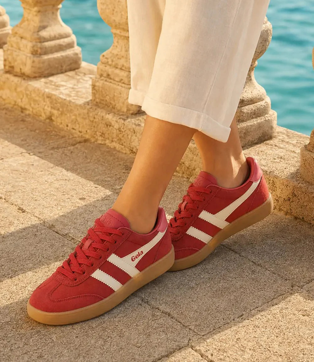 Gola Viper Sneaker in Lollipop/Off White/Bubblegum