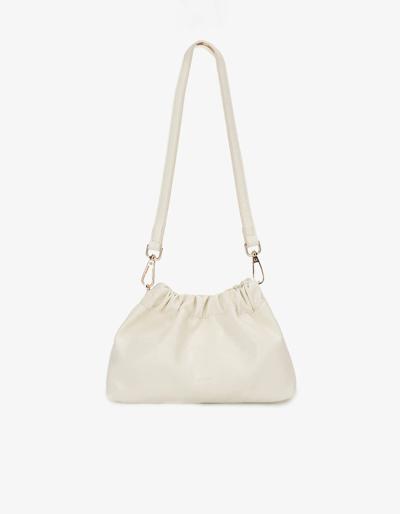 REMI/REID Effie Mini Scrunch Bag in Cream