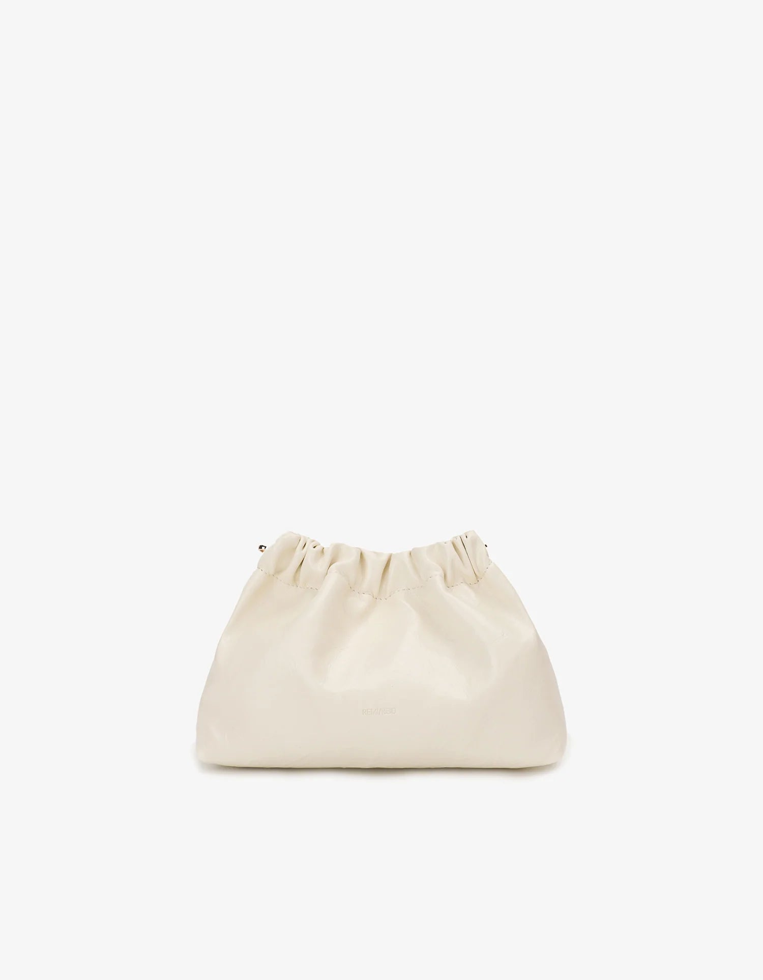 REMI/REID Effie Mini Scrunch Bag in Cream