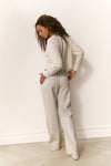 Love Shack Fancy Elma Lace Bow Sweatpants