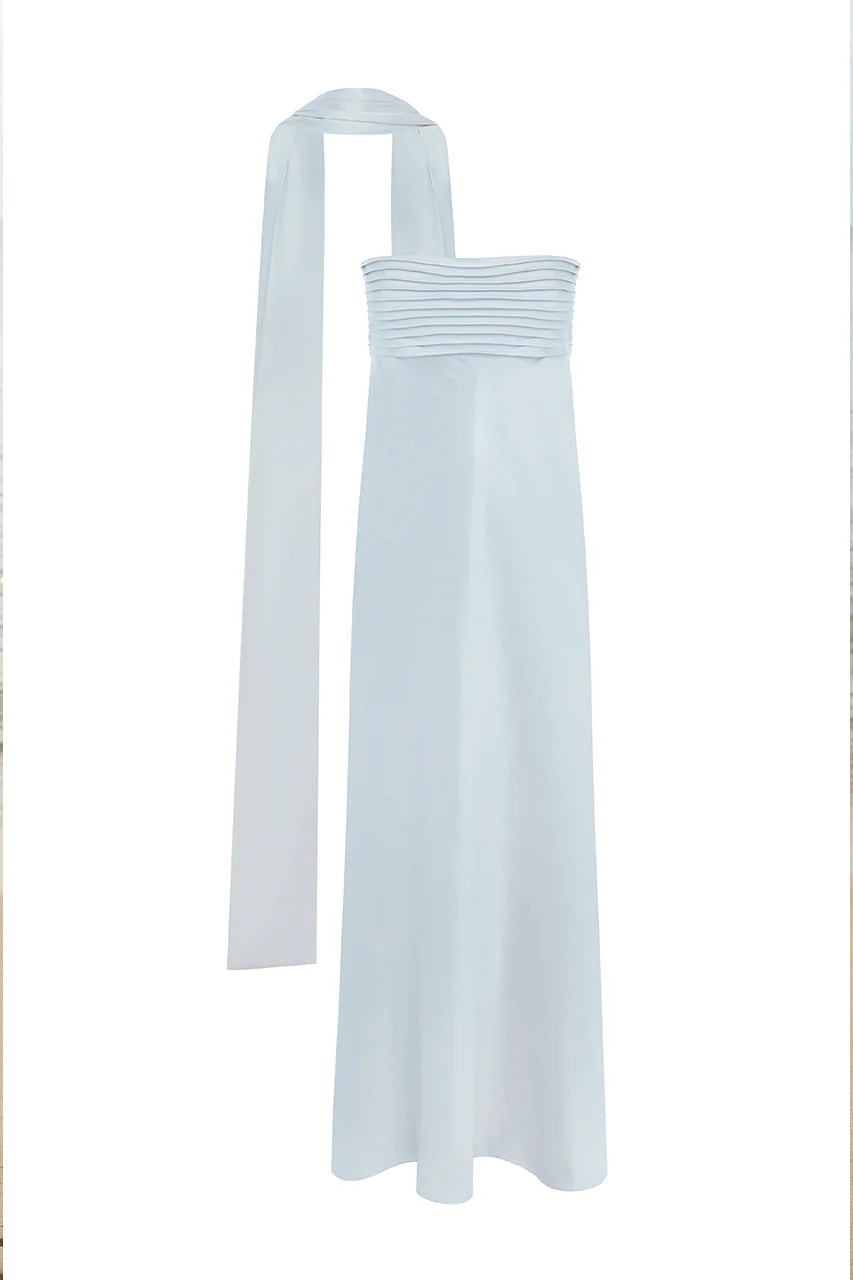 Runaway The Label Elsa Maxi Dress in Ice Blue
