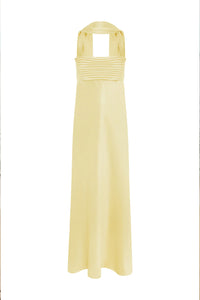 Runaway The Label Elsa Maxi Dress in Lemon