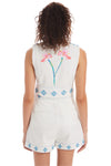 Allison NY Embroidered Genevieve Vest Top