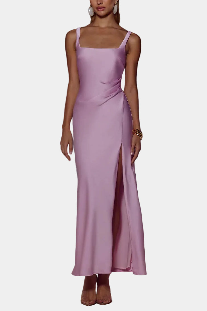 Runaway The Label Esme High Split Maxi Dress