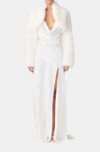 Elliatt Lucyna Cropped Fur Jacket