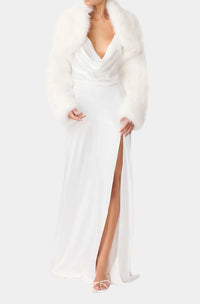 Elliatt Lucyna Cropped Fur Jacket
