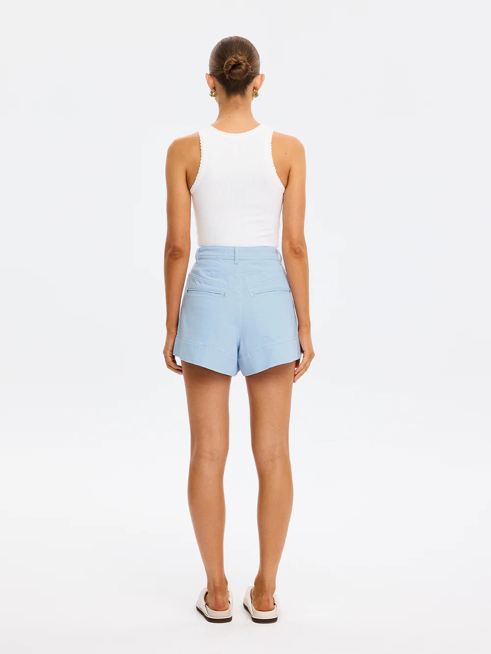 KIVARI Evie Denim Shorts