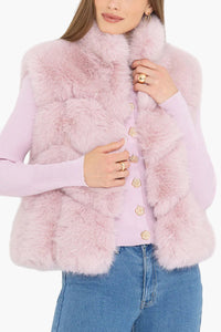 Generation Love Rosario Faux Fur Vest