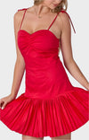 Laurel Pleated Mini Dress