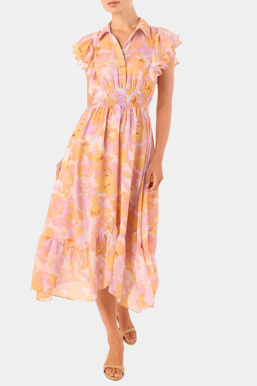 MISA Florencia Midi Dress