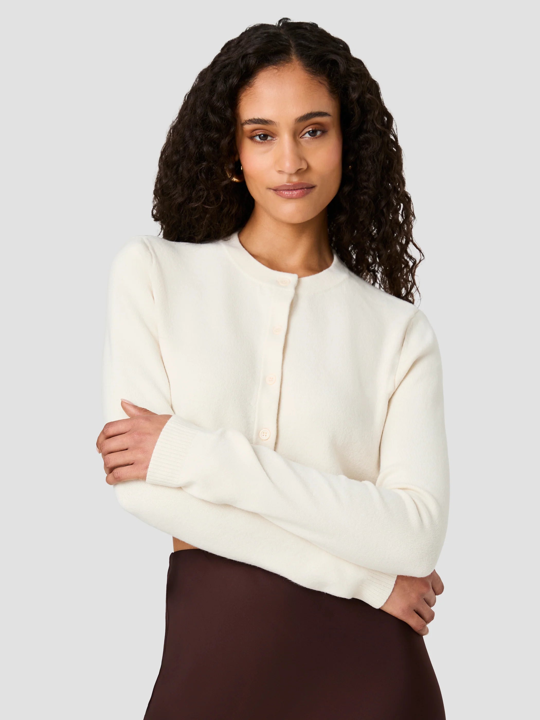 French Connection Babysoft Cropped Cardigan