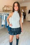 Steve Madden Alina Halter Sweater