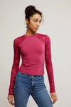 Free People No Excuses Long Sl Top