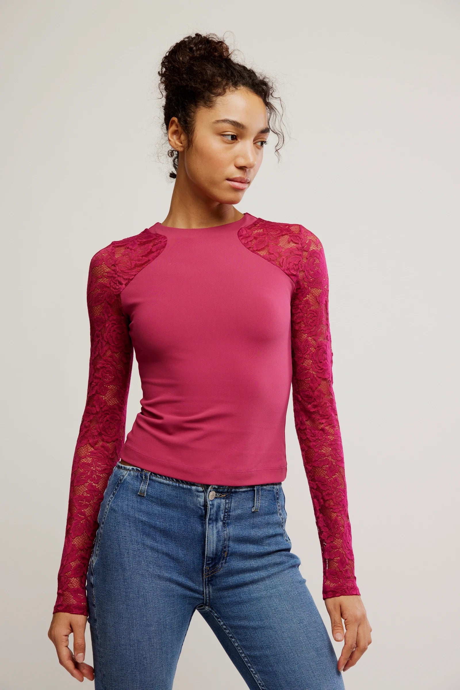 Free People No Excuses Long Sl Top