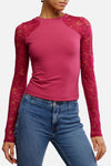 Free People No Excuses Long Sleeve Top