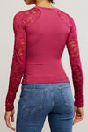 Free People No Excuses Long Sleeve Top