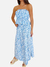 Macey Strapless Top & Maxi Skirt Set