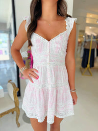 Love Shack Fancy Rietta Mini Dress