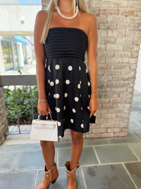 LUSANA Talia Mini Dress