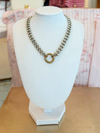 Ermine NY Small Pan Choker Necklace