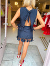 SHUG Alexia Wrap Detailed Mini Skirt