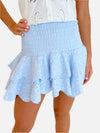 Reset Forever Eyelet Ruffle Skort