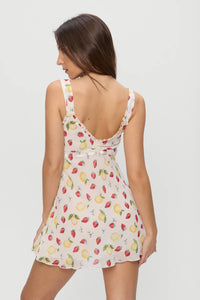 Frankies Bikinis Dreamer Chiffon Mini Dress