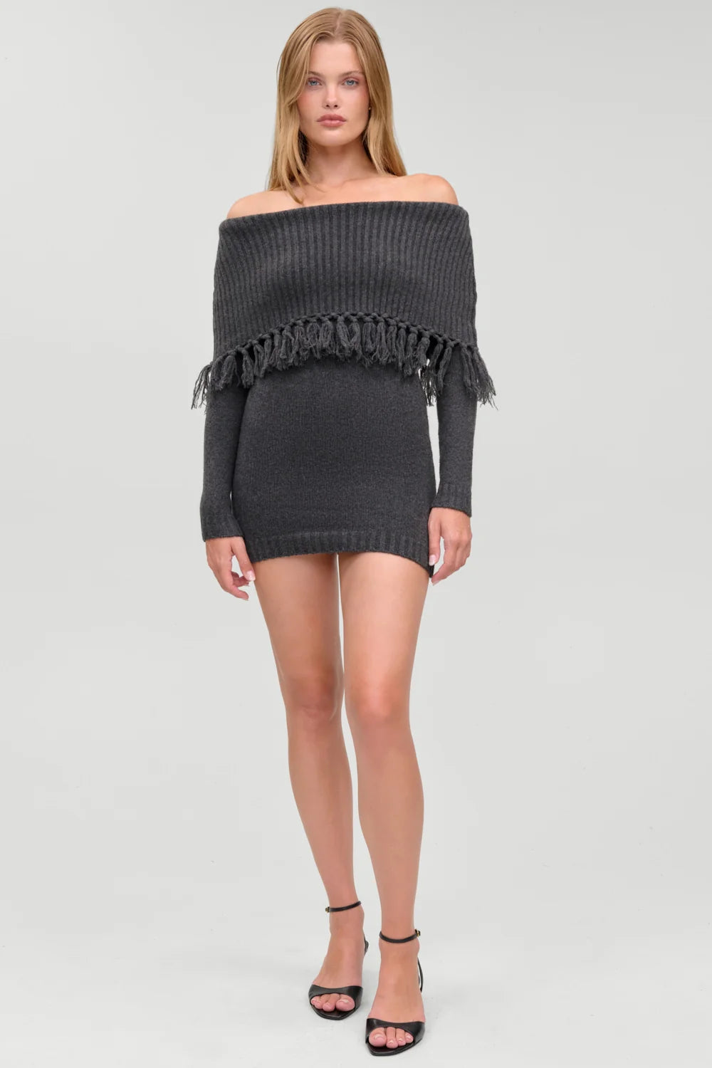 Frankies Bikinis Jane Sweater Mini Dress