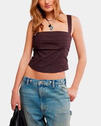 Free People Dani Corset Top