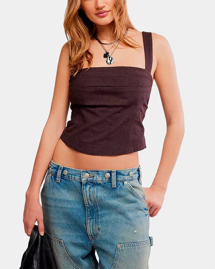 Free People Dani Corset Top