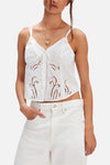 Free People Sweet Sami Eyelet Top