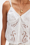 Free People Sweet Sami Eyelet Top