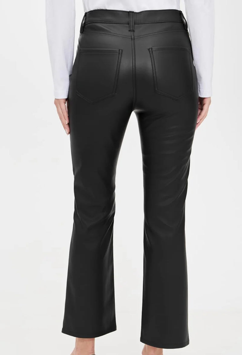 DAZE Shy Girl High Rise Crop Flare Pants