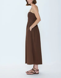 Pistola Bianca Maxi Dress in Bruna