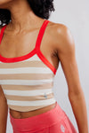 FP Movement All Clear Striped Cami in White Combo