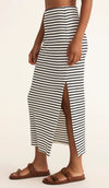 Z Supply Caffari Stripe Tube Top & Ainslie Midi Skirt Set