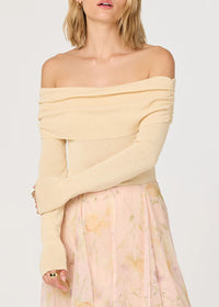 ASTR The Label Kylin Sweater in Buttercream