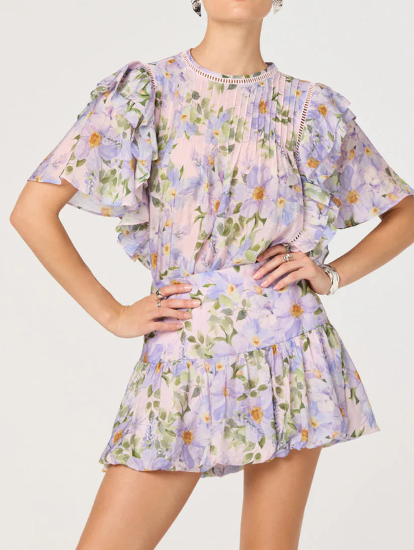 ASTR The Label Kinley Top & Alea Skirt Set