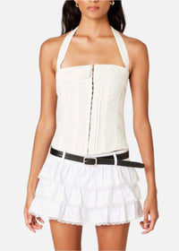 NIA Warren Eyelet Corset Top